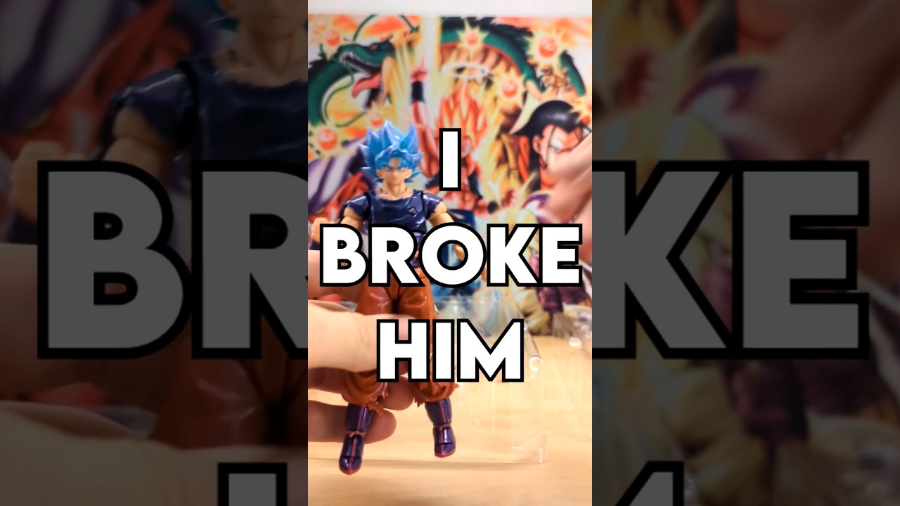 I Broke my Event Exclusive SH Figuarts SSBKK Goku...