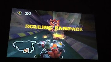 Crash Tag Team Racing Record: Rolling Thunder 34 Kills ( Crash Test Mummies with Crash )