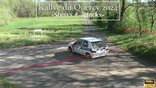 Rallye du Quercy 2024[HD] - Show & Attacks -