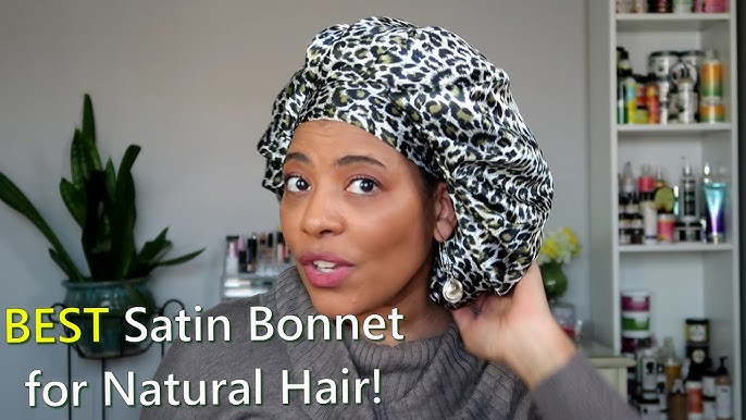 Stays On ALL Night! The Best Satin Bonnet For Natural Hair