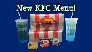 Supergirl NEW KFC Menu! #kfc #supergirl
