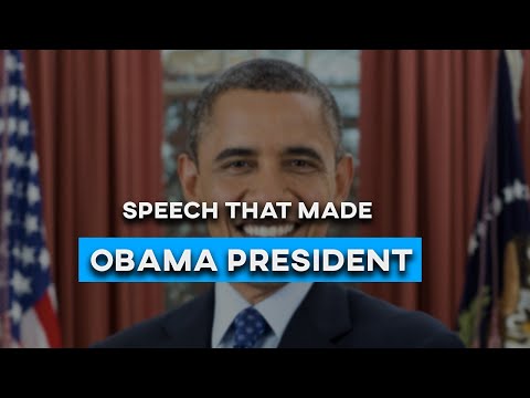 Speech that made Obama President