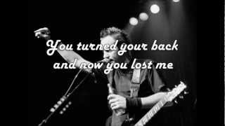 Video thumbnail of "Adam Gontier - She Saves Me (Lyrics)"