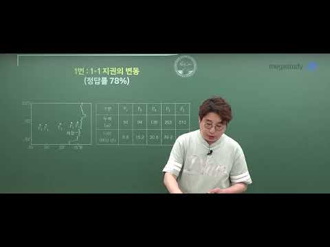 [메가스터디] 지구과학 박선쌤 - 2023년 고3 4월 학평 지구과학I 해설강의