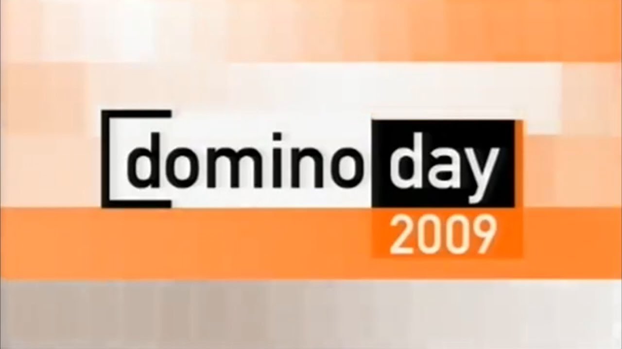 Домино дай. Дейс Домино. Domino Day 2002.