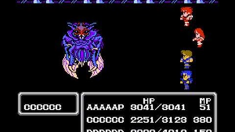 Final Fantasy II (english translation) (NES / Nintendo) - Vizzed.com GamePlay (rom hack) Satan