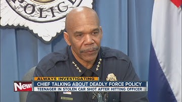 DPD Chief White talks about deadly force policy