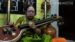 Dr_S_Mallika#karaikudistyleveenai#samaganalolane
