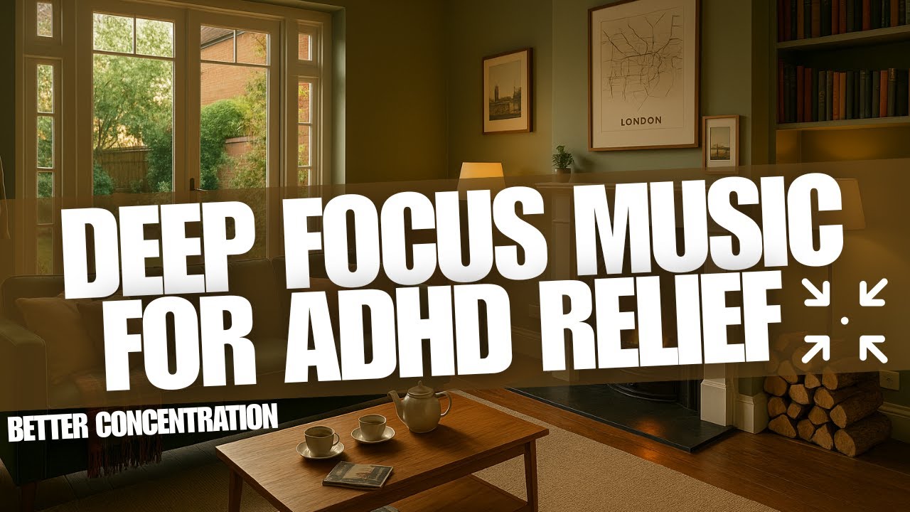 Deep Focus Music for ADHD Relief and Better Concentration - YouTube