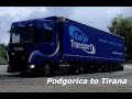 Realistic Drive from Podgorica to Tirana Scania Next Gen 4K Pov Ultimate Reshade by Angus May
