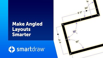 Make Angled Layouts Smarter | Explore SmartDraw for Floor Plans