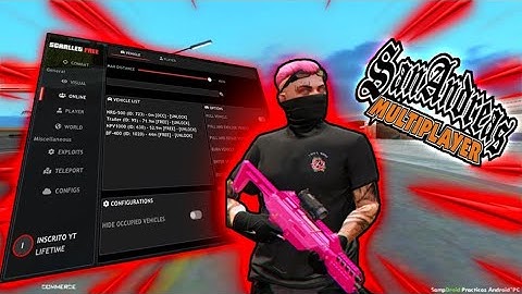 MOD MENU GRATIS! PRA SAMP COM AIMBOT 2025 - SAMP | SCARLLET MENU