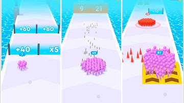 Count Masters Gameplay Level 21–30 ✅