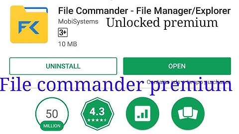 How to download file commander premium version app for free.
