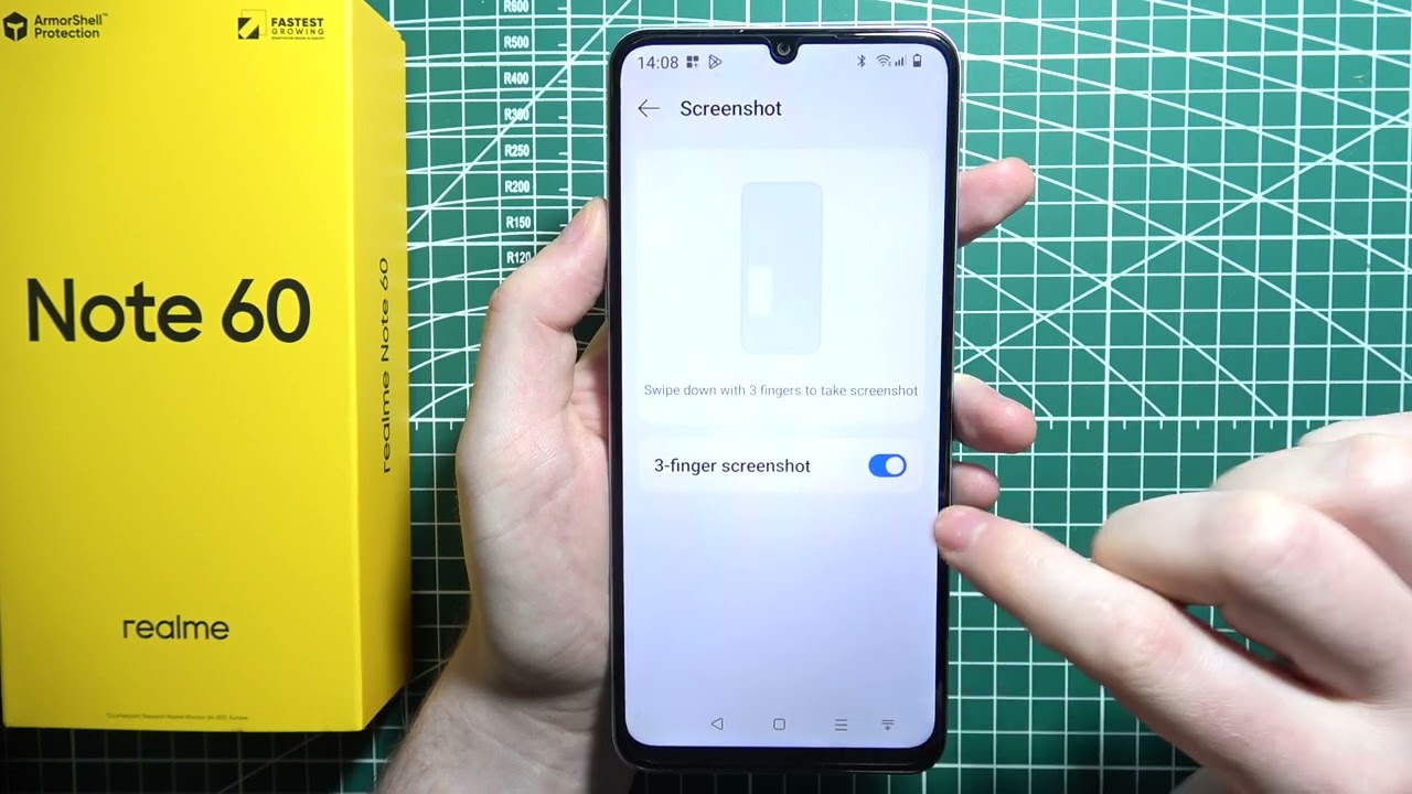 How to Make Screenshot Without Buttons On Realme Note 60