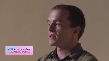 Meet Matthew Abercrombie, The HALO Trust | AWS Pioneers Project | Amazon Web Services