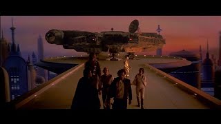 The Empire Strikes Back 1980 Lando Greets Han And The Others At Cloud City Original