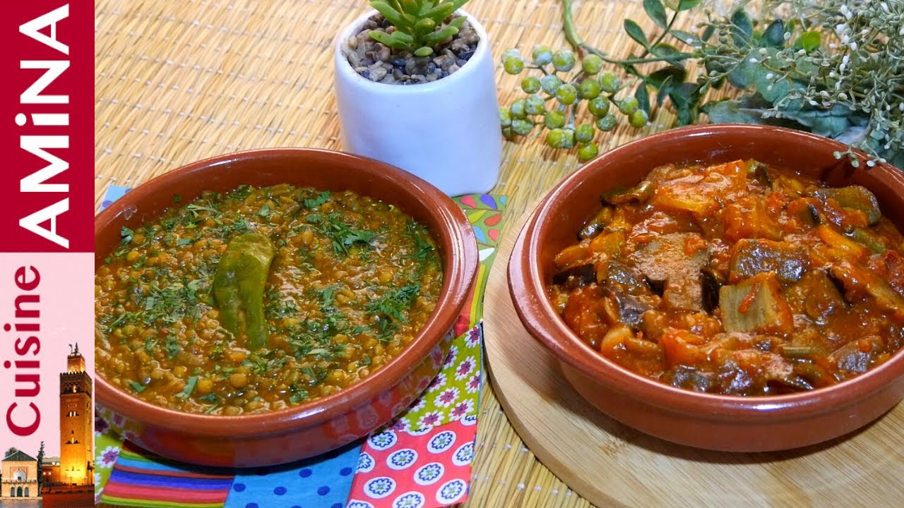 وصفتين جد رائعتين بطريقة جديدة لتحضير وجبة العدس بشكل مختلف مع سلطة الدنجال الرائعة `