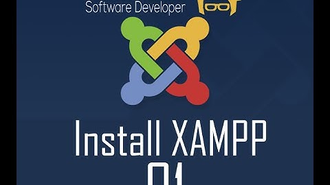 01 Install XAMPP كورس جوملا