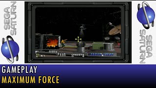 [Sega Saturn] Maximum Force [4K, PAL, OSSC 4X]