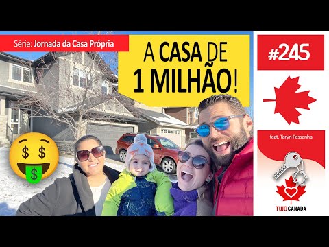 1 MILHÃO em uma CASA? SERÁ que VALE? Comprar como Investimento ou Moradia? Calgary, Canada #245