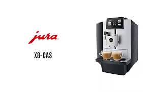 JURA X8-CASマシン洗浄 - YouTube