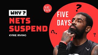 Nets Suspend Kyrie Irving At Least Five Games Without Pay