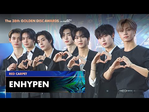 Capa de [골든디스크 레드카펫] ENHYPEN (엔하이픈) ｜The 38th Golden Disc Awards