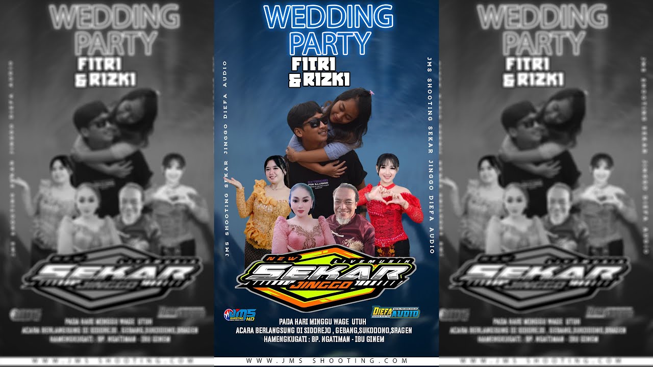 🔴📡LIVE CAMPURSARI SEKAR JINGGO // DIEFA AUDIO  (MR.KACIR) // JMS HD 02 // WEDING FITRI & RIZKI