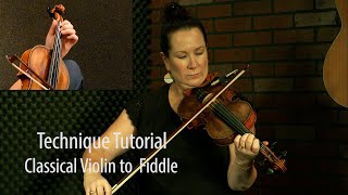 How to Transition from Classical Violin to Fiddle - FREE lesson by Megan Lynch Chowning