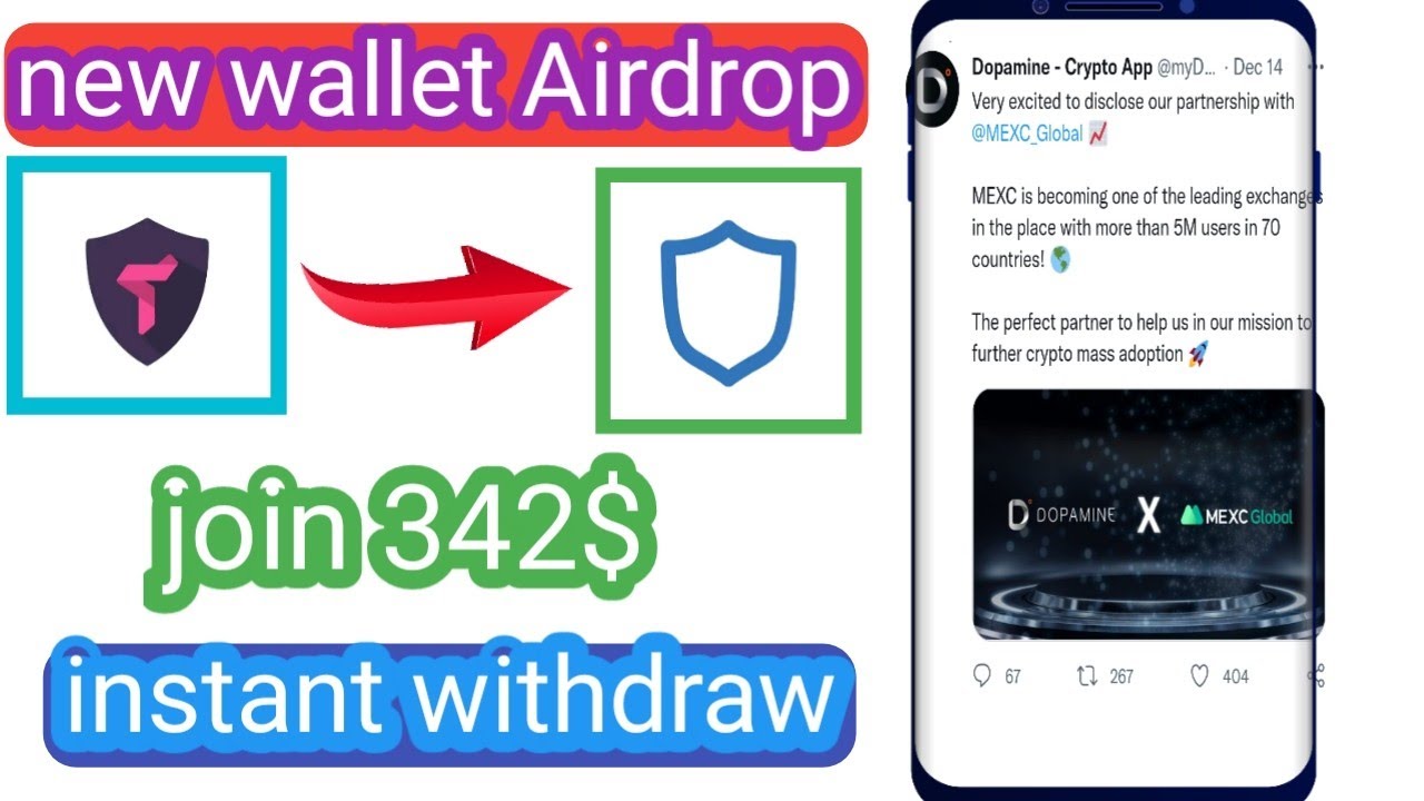 instant 64$ Airdrop ! new dopamine Airdrop loot ! unlimited tricks 🤑