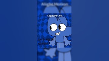 I finally got motivated enough to make thisss 💙 #animation #objectshow #bfb #four #fourbfb #bfdi