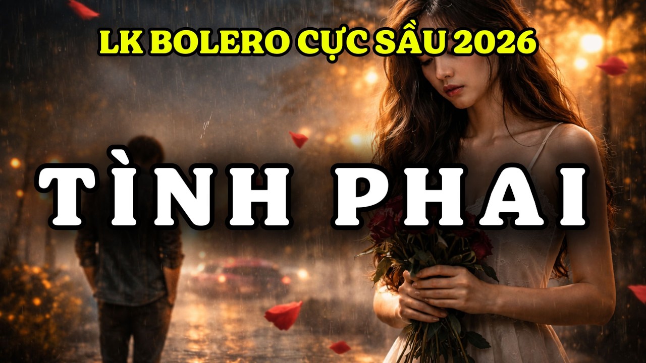 Liên Khúc Bolero Tình Phai 4K ✨ | Tuyệt Đỉnh Nhạc Vàng Buồn Nhất 2026
