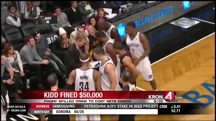 Jason Kidd Fined For Faking It?