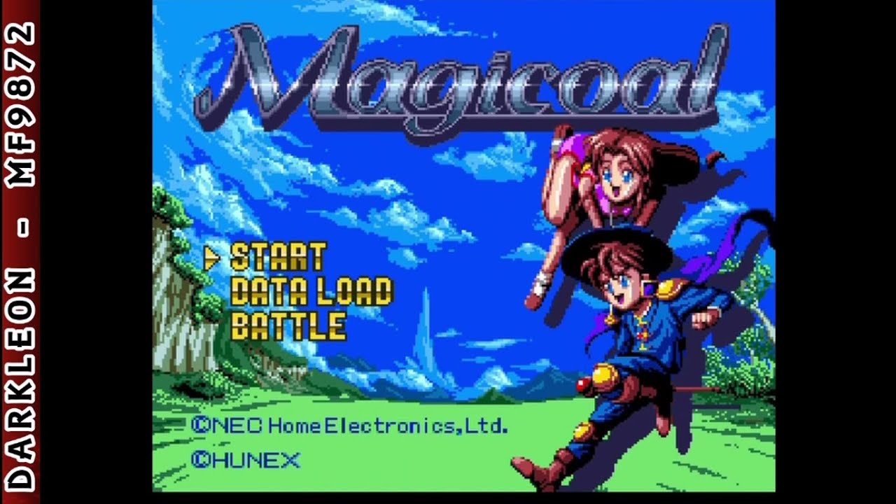 PC Engine CD - Magicoal © 1993 HuneX - Intro - YouTube
