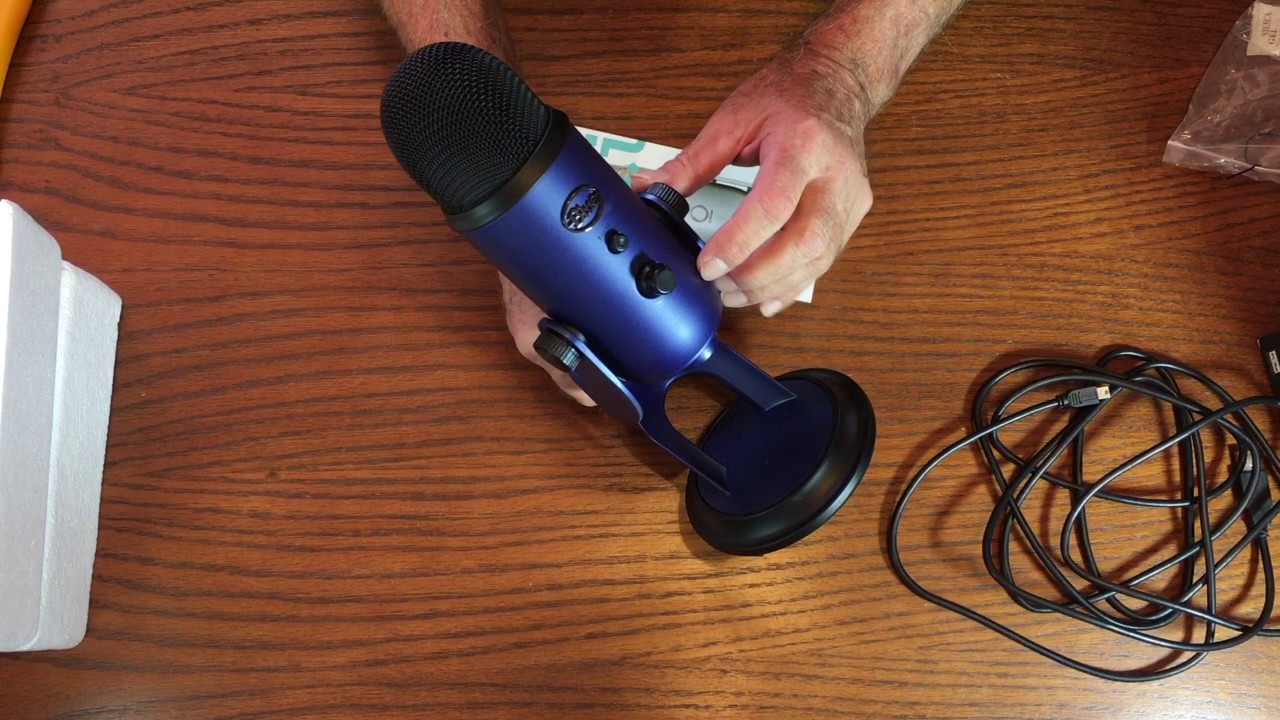 The New Blue Yeti Microphone Midnight Blue Edition Youtube