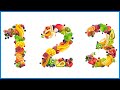 Number song  fruits name  learn to count  123 numbers  number names  1 to 10 counting for kids