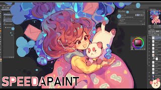 Bee and PuppyCat || Speedpaint || by Bluebiscuits 187,297 views 1 year ago 14 minutes, 33 seconds