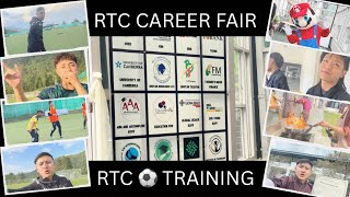RTC CAREER FAIR + RTC FC TRAINING AND FUN MOMENTS❤️ / A day in Kelz life / Royal Thimphu College❤️