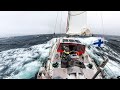 Gale force winds and major trouble while sailing to alaska