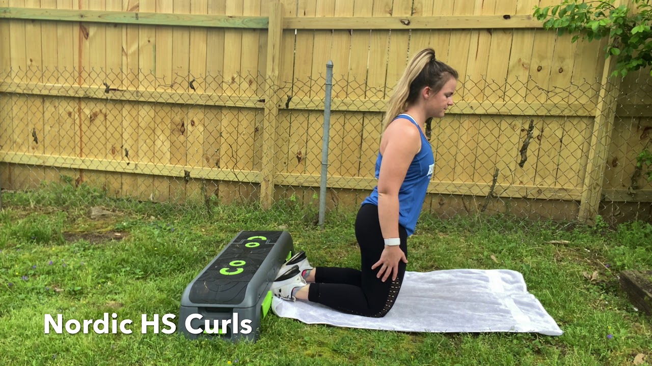 Nordic Hamstring Curls - YouTube