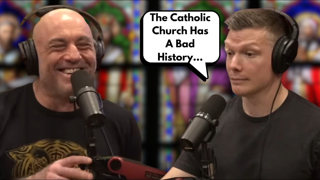 Joe Rogan At Church Wesley Huff DEBUNKS Catholic Church Myths…(Joe Rogan) - YouTube