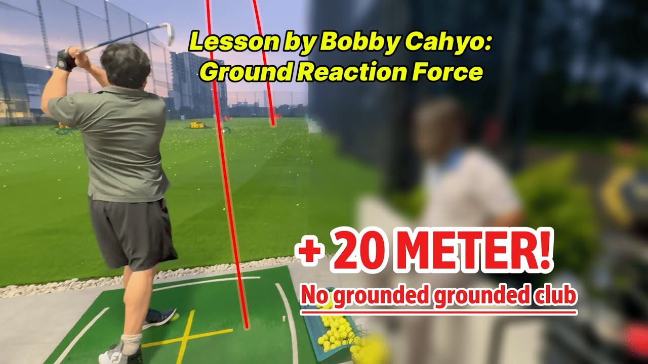 Ini Tips Buat Nambahin Jarak Pukulan  Kamu! | Golf Lesson 5: Ground Reaction Force