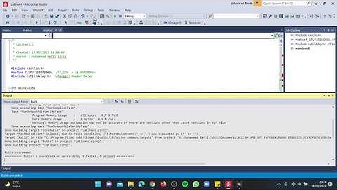 Simulasi ATMEGA16 | Proteus 8 Professional & Microchip Studio