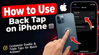 Full How to Use Back Tap on iPhone | Set Up Back Tap Easily Guide