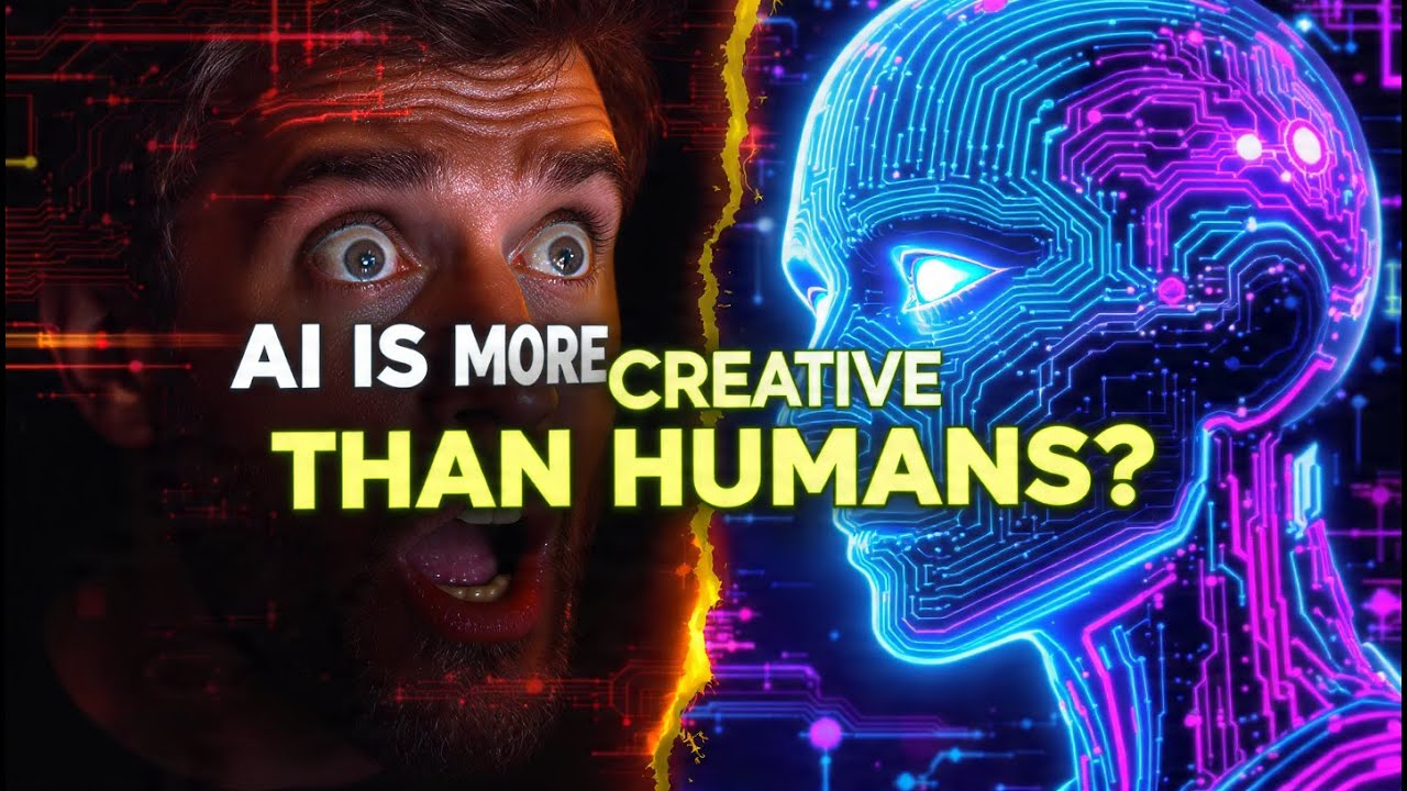 AI Is Now More Creative Than Humans? Shocking New Study Explained