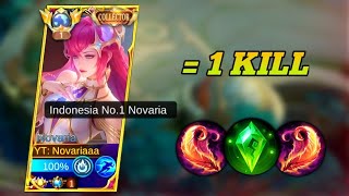 HARD MATCH! GLOBAL NOVARIA VS TOP GLOBAL JOY WHO WILL WIN?? | TOP 1 NOVARIA BROKEN BUILD 2025 MLBB