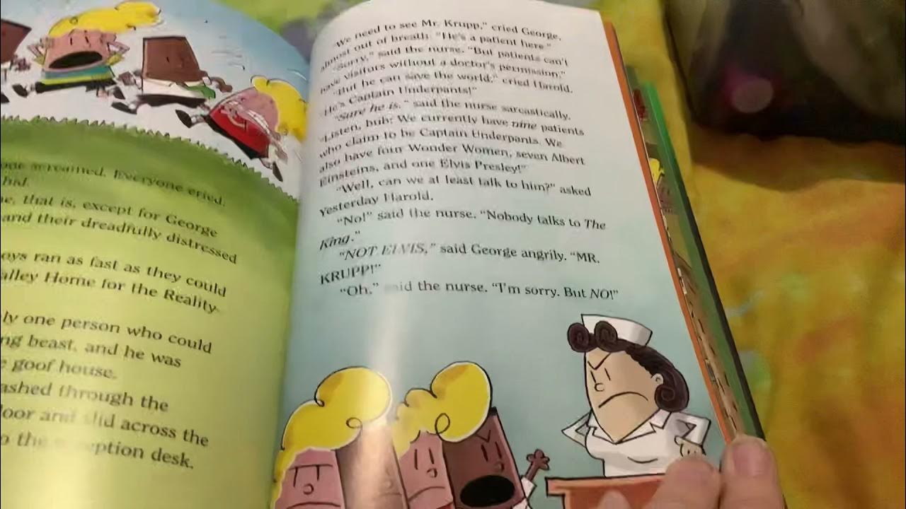 Captain Underpants Book 11 in full color Chapter 26 Heeeeeeeeere’s