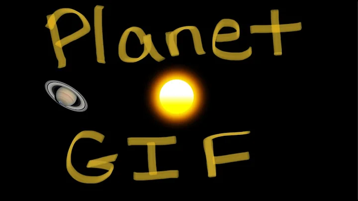 How to make a planet GIF in Keynote