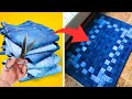 7 Tapetes DIY Fáceis de Fazer com Blusas e Calças Jeans Recicladas